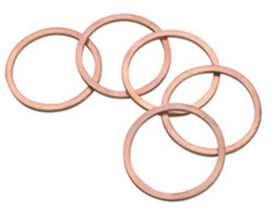 Alu- und Kupferringe