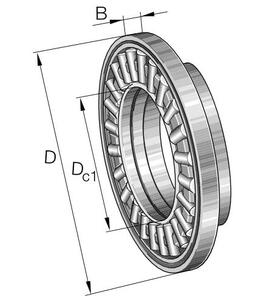 INA Axial-Nadellager